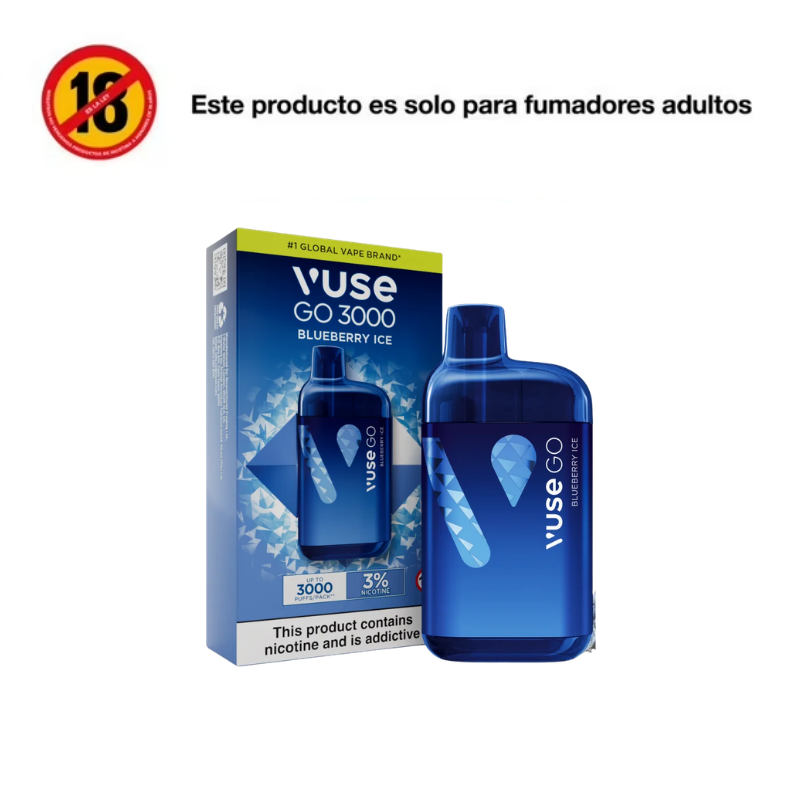 Vaporizador Vuse GO 3000 Raspberry