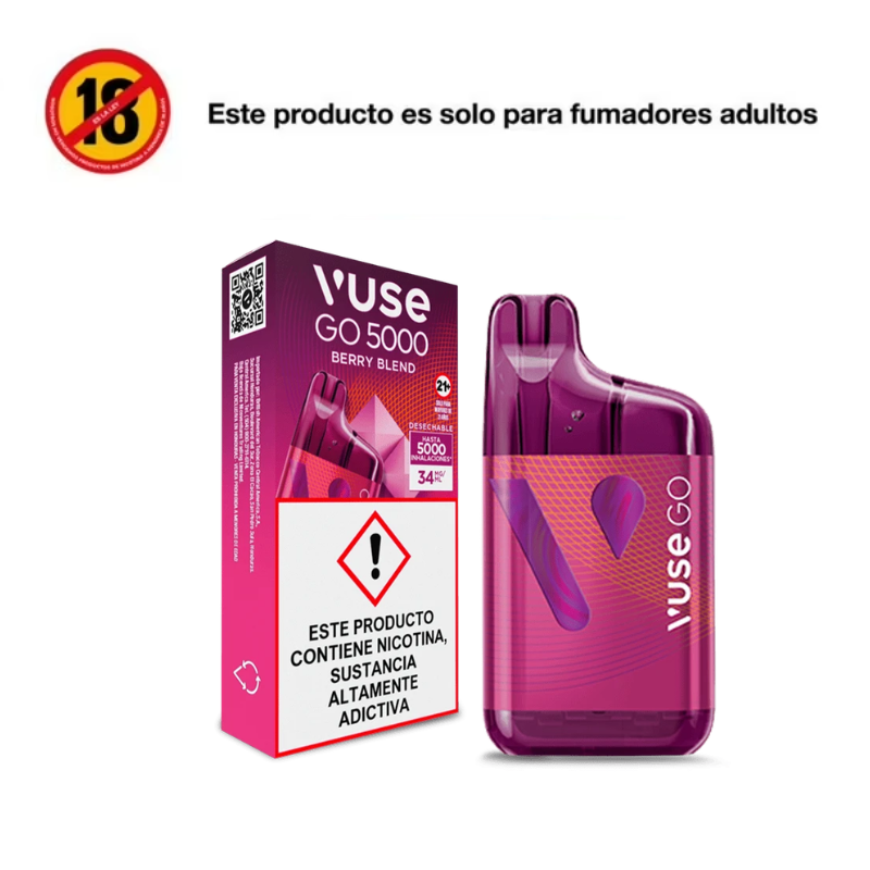 Vaporizador Vuse GO 5000 Berry Blend