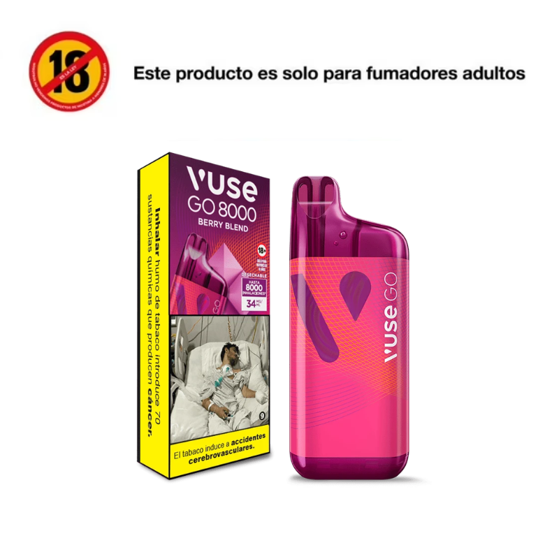 Vaporizador Vuse Go 8000 Berry Blend