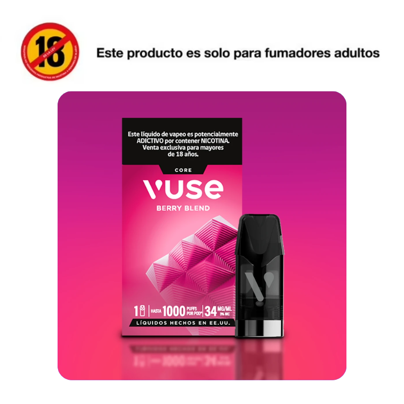 Vaporizador Vuse Pro One 1 Pod Berry Blend
