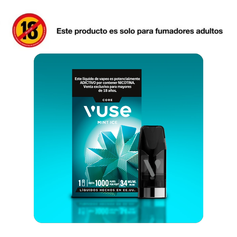 Vaporizador Vuse Pro One 1 Pod Mint Ice