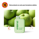 Vaporizador Dragbar Sour Apple Ice 3500 Puffs