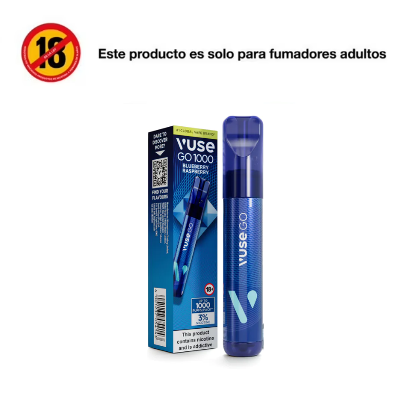Vaporizador Vuse GO 1000 Raspberry