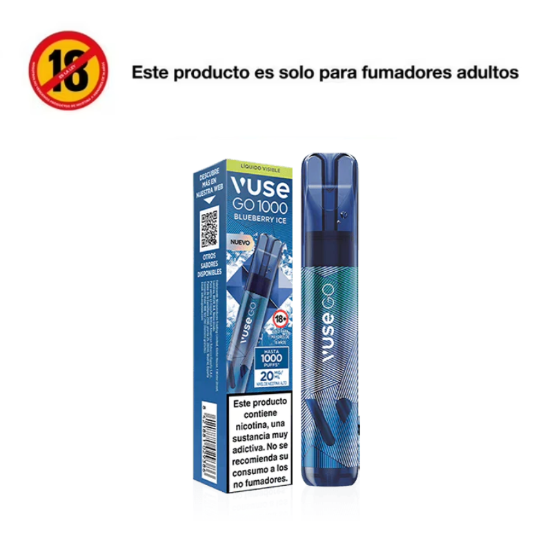 Vaporizador Vuse GO 1000 Blueberry Ice