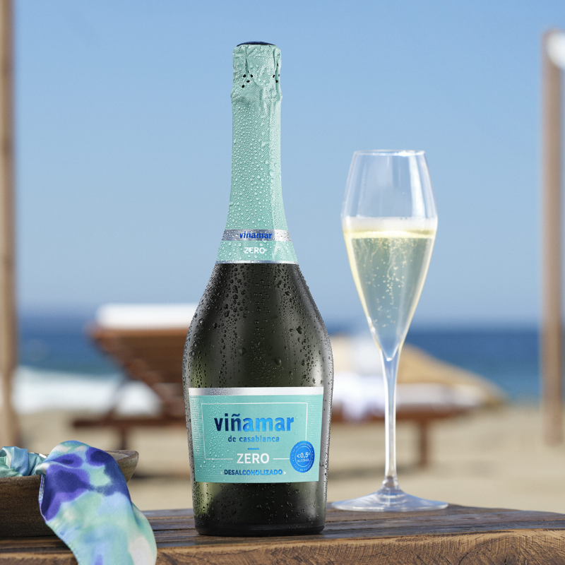 x6 Espumante Viñamar Zero Sin Alcohol 750ml ($5.490 c/u)