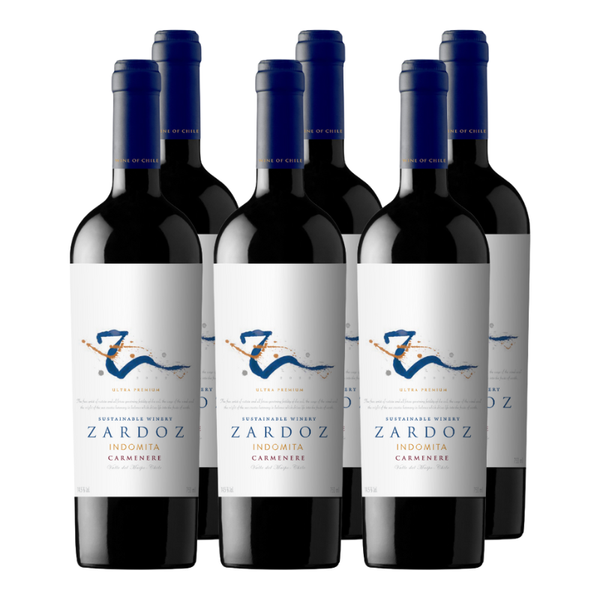 Vino Zardoz Carmenere 750cc x6 ($11.990 c/u)