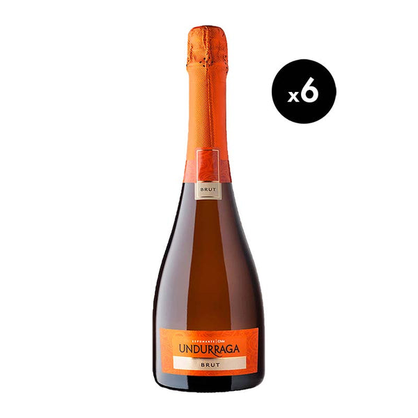 Espumante Undurraga Brut 750cc x6 ($3.790 c/u)