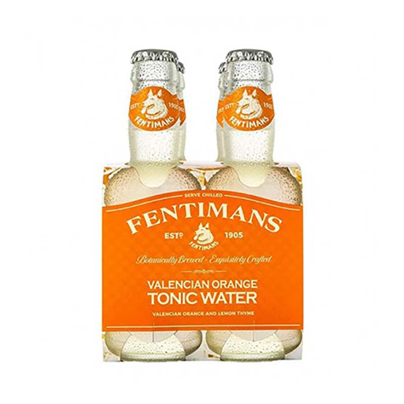 Fentimans Valencian Orange Tonic Water 200ml x4