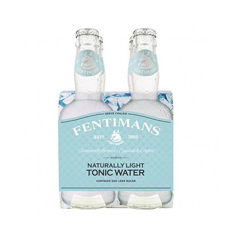 Fentimans Indian Tonic Water Light 200ml x4