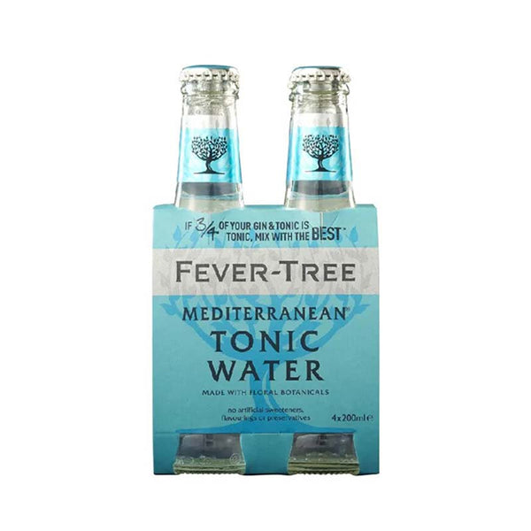 Fever Tree Mediterranean Tonic Water x4