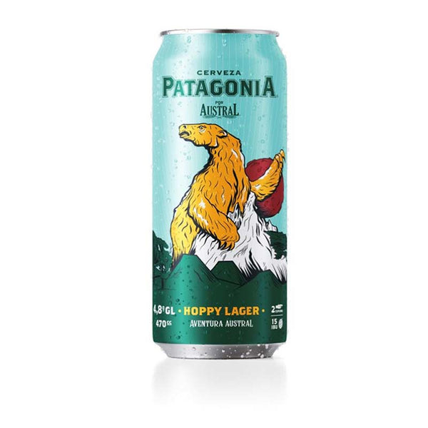 Cerveza Patagonia Austral Hoppy Lager 470cc.