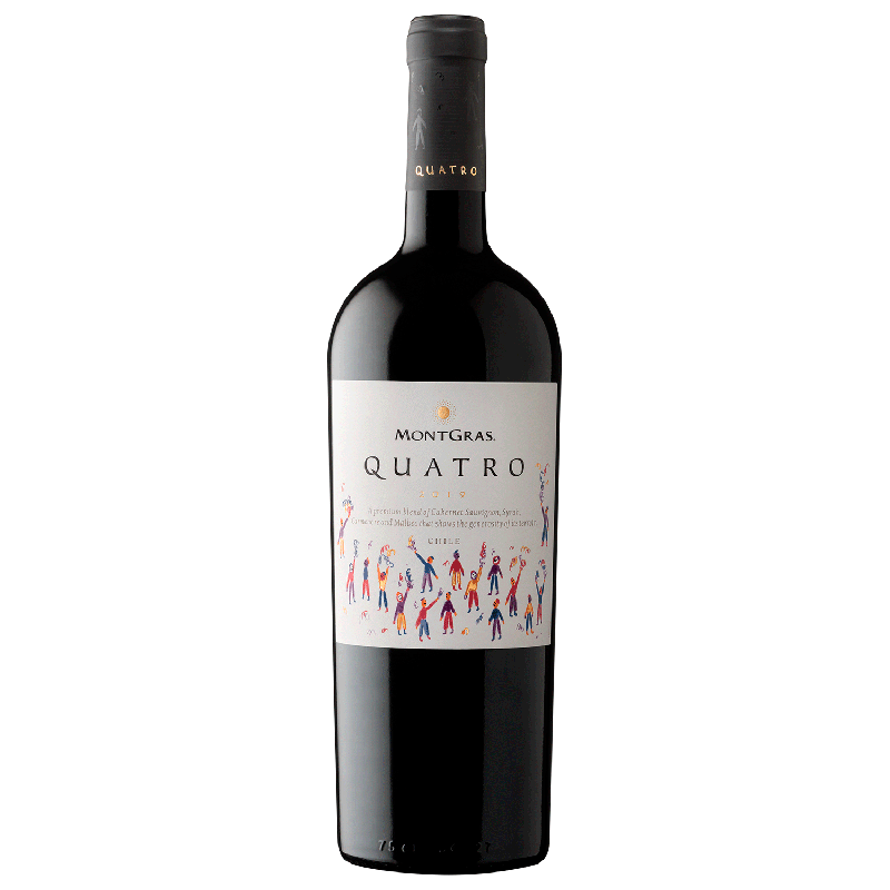 Vino Montgras Quatro Blend 750cc