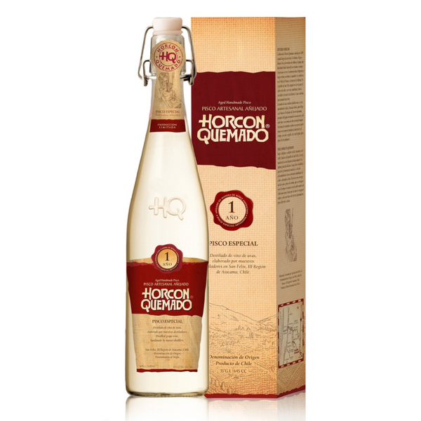 Pisco Horcón Quemado Especial 1 año 35° 645cc