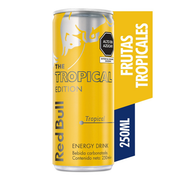 Bebida Energética Red Bull The Yellow Edition Tropical 250cc